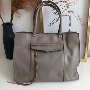 Rebecca Minkoff large Mab tote bag grey
